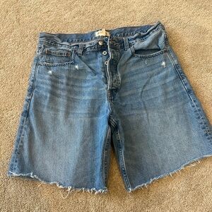Madewell Essex Long Baggy Short